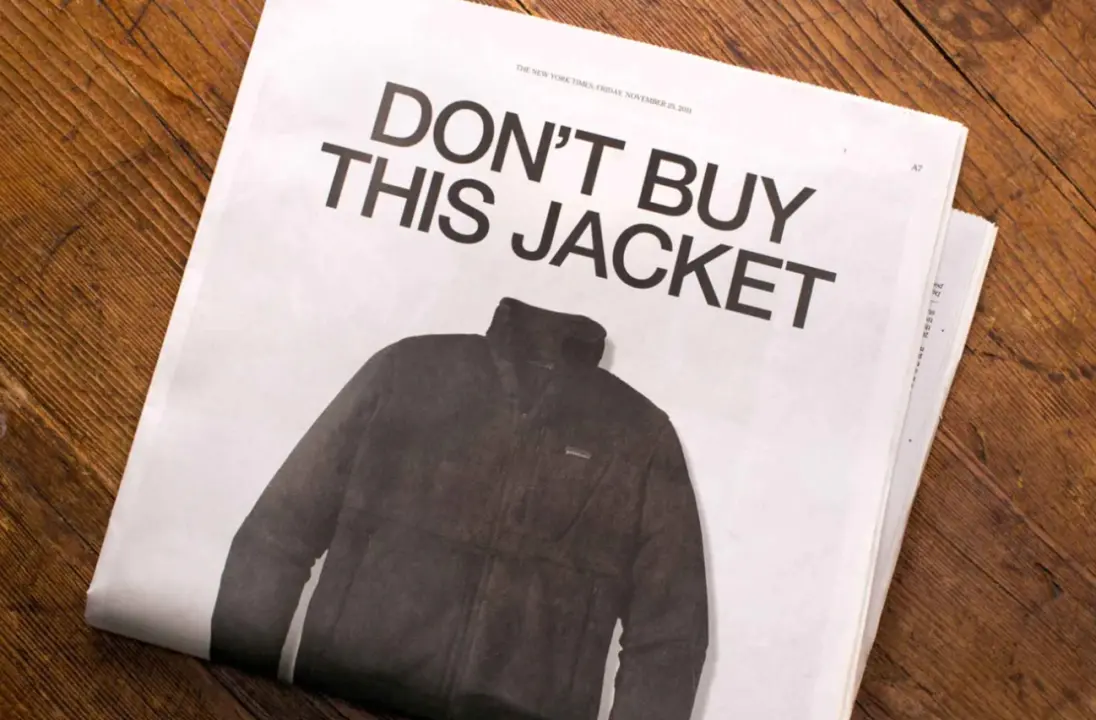 don't buy this jacket campaign