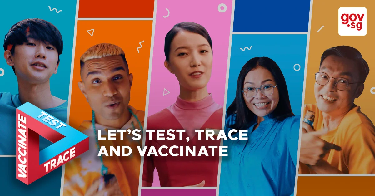 Studi Kasus: Iklan Layanan Masyarakat Covid-19 oleh Pemerintah Singapura #TestTraceVaccinate